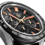  Shop Authentic Tag Heuer Carrera Year of The Rabbit Automatic Chronograph Black Dial Black Leather Strap Watch for Men - CBN2A1L.FC6521 - Luxxuri