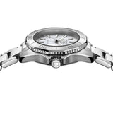  Shop Authentic Tag Heuer Aquaracer Professional 200 Quartz Mother of Pearl Dial Silver Steel Strap Watch for Women - WBP1418.BA0622 - Luxxuri