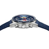  Shop Authentic Tag Heuer Carrera Skipper Automatic Chronograph Blue Dial Blue Nylon Strap Watch for Men - CBS2213.FN6002 - Luxxuri