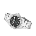  Shop Authentic Tag Heuer Aquaracer Professional 200 Solargraph Quartz Black Dial Silver Steel Strap Watch for Men - WBP1114.BA0000 - Luxxuri