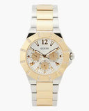  Shop Authentic Guess Sunray Multifunction Silver Dial Two Tone Steel Strap Watch for Women - GW0616L2 - Luxxuri