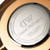  Shop Authentic Daniel Wellington Classic Somerset White Dial Blue Leather Strap Watch For Women - DW00100123 - Luxxuri