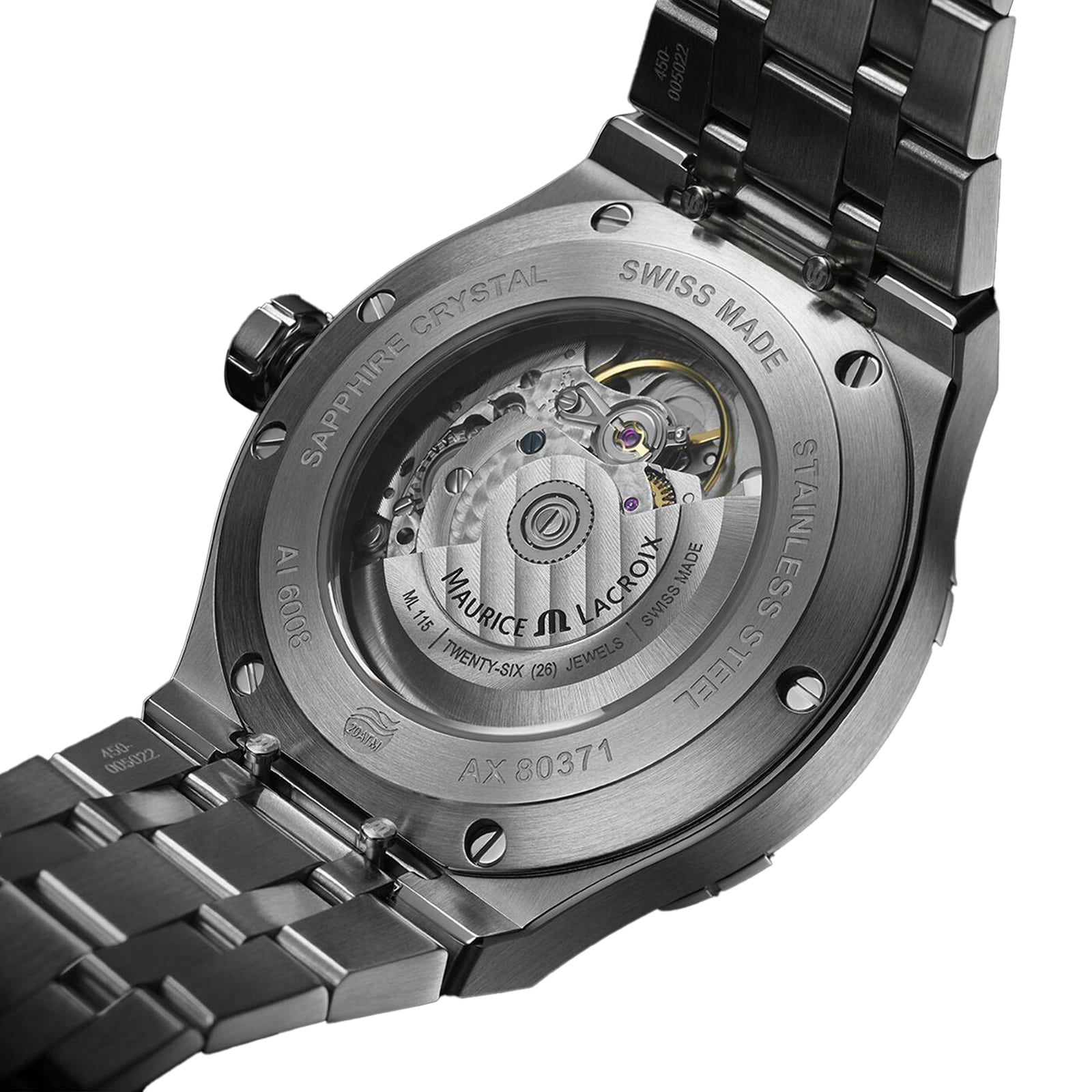  Shop Authentic Maurice Lacroix Aikon Automatic Blue Dial Silver Steel Strap Watch For Men - AI6008-SS002-430-1 - Luxxuri