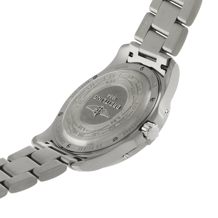  Shop Authentic Breitling Aerospace Evo Black Dial Silver Steel Strap Watch for Men - E79363101B1E1 - Luxxuri