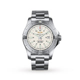  Shop Authentic Breitling Colt Automatic Silver Dial Black Leather Mens Watch - A1738811/G791/173A - Luxxuri