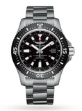  Shop Authentic Breitling Superocean II Special 44mm Black Dial Silver Steel Strap Watch for Men - Y1739310/BF45/162A - Luxxuri