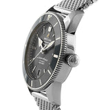  Shop Authentic Breitling Superocean Heritage B20 Automatic 42 Black Dial Silver Mesh Bracelet Watch for Men - AB2010121B1A1 - Luxxuri