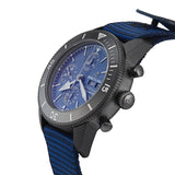  Shop Authentic Breitling Superocean Heritage Chronograph 44 Outerknown Blue Dial Blue NATO Strap Watch for Men - M133132A1C1W1 - Luxxuri