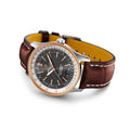  Shop Authentic Breitling Navitimer 1 Automatic 41mm Black Dial Brown Leather Strap Mens Watch - U17326211M1P1 - Luxxuri