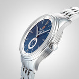  Shop Authentic Breitling Premier Automatic 40mm Blue Dial Silver Steel Strap Watch for Men - A37340351C1A1 - Luxxuri