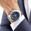  Shop Authentic Breitling Avenger Chronograph 45mm Blue Dial Silver Steel Strap Watch for Men - A13317101C1A1 - Luxxuri