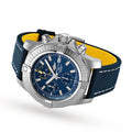  Shop Authentic Breitling Avenger Chronograph 45mm Blue Dial Blue Calfskin Strap Watch for Men - A13317101C1X2 - Luxxuri