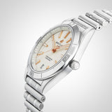  Shop Authentic Breitling Chronomat Automatic 36 White Dial Silver Steel Strap Watch for Women - A10380101A2A1 - Luxxuri