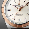  Shop Authentic Breitling Chronomat 32 White Dial Two Tone Steel Strap Watch for Women - U77310101A1U1 - Luxxuri