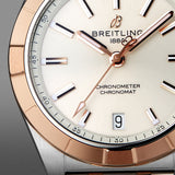  Shop Authentic Breitling Chronomat 32 White Dial Two Tone Steel Strap Watch for Women - U77310101A1U1 - Luxxuri