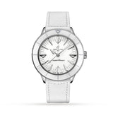  Shop Authentic Breitling Superocean Heritage '57 Pastel Paradise White Dial White Leather Strap Watch for Women - A10340A71A1X1 - Luxxuri