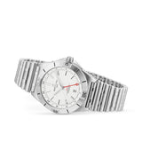  Shop Authentic Breitling Chronomat GMT 40 White Dial Silver Steel Strap Watch for Men - A32398101A1A1 - Luxxuri