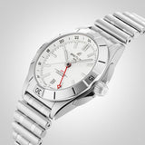  Shop Authentic Breitling Chronomat GMT 40 White Dial Silver Steel Strap Watch for Men - A32398101A1A1 - Luxxuri