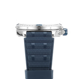  Shop Authentic Breitling Super Chronomat Automatic 38 Diamonds Blue Dial Blue Rubber Strap Watch for Women - A17356531C1S1 - Luxxuri