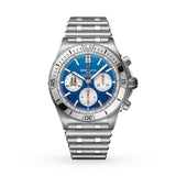  Shop Authentic Breitling Chronomat B01 42 Six Nations Italy Blue Dial Silver Steel Strap Watch for Men - AB0134A41C1A1 - Luxxuri