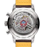  Shop Authentic Breitling Top Time B01 Shelby Cobra Blue Dial Brown Leather Strap Watch for Men - AB01763A1C1X1 - Luxxuri
