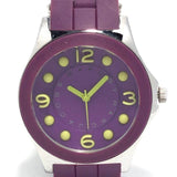  Shop Authentic Marc Jacobs Pelly Purple Dial Purple Silicone Strap Watch for Women - MBM2505 - Luxxuri