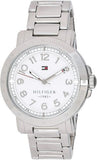  Shop Authentic Tommy Hilfiger White Dial Silver Steel Strap Watch for Women - 1781397 - Luxxuri