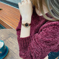  Shop Authentic Gucci Guccissima Collection Quartz Black Dial Rose Gold Steel Strap Watch For Women - YA134509 - Luxxuri
