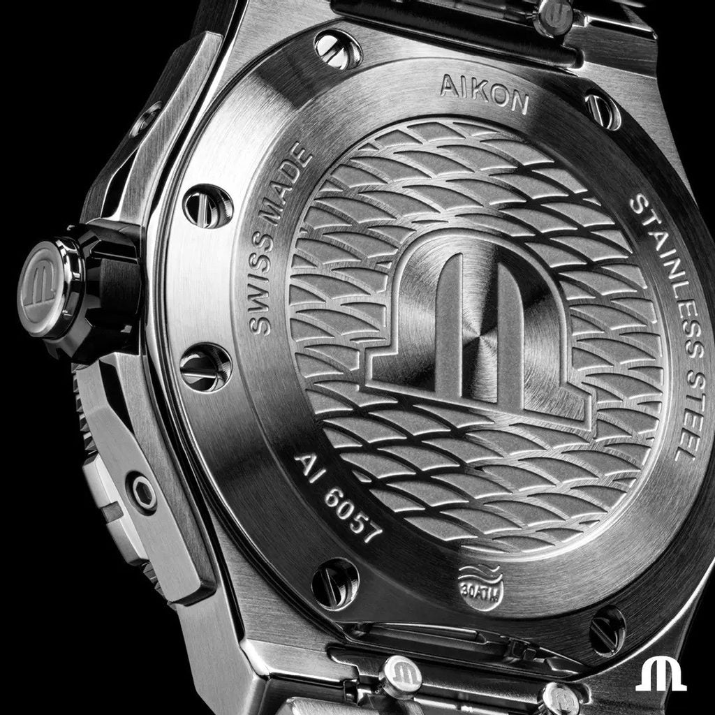  Shop Authentic Maurice Lacroix Aikon Venturer Green Dial Silver Steel Strap Watch for Men - AI6057-SSL52-630-1 - Luxxuri