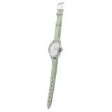  Shop Authentic Tag Heuer Formula 1 Quartz Diamonds Mother of Pearl Dial Green Leather Strap Watch for Women - WBJ131A.FC8249 - Luxxuri
