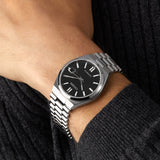  Shop Authentic Citizen Tsuyosa Automatic Black Dial Silver Steel Strap Watch For Men - NJ0150-56E - Luxxuri