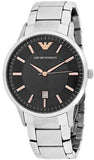  Shop Authentic Emporio Armani Renato Quartz Grey Dial Silver Steel Strap Watch For Men - AR2514 - Luxxuri