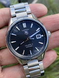  Shop Authentic Tag Heuer Carrera Automatic Black Dial Silver Steel Strap Watch for Men - WAR211A.BA0782 - Luxxuri