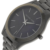  Shop Authentic Michael Kors Slim Runway Blue Dial Grey Steel Strap Watch For Men - MK8584 - Luxxuri