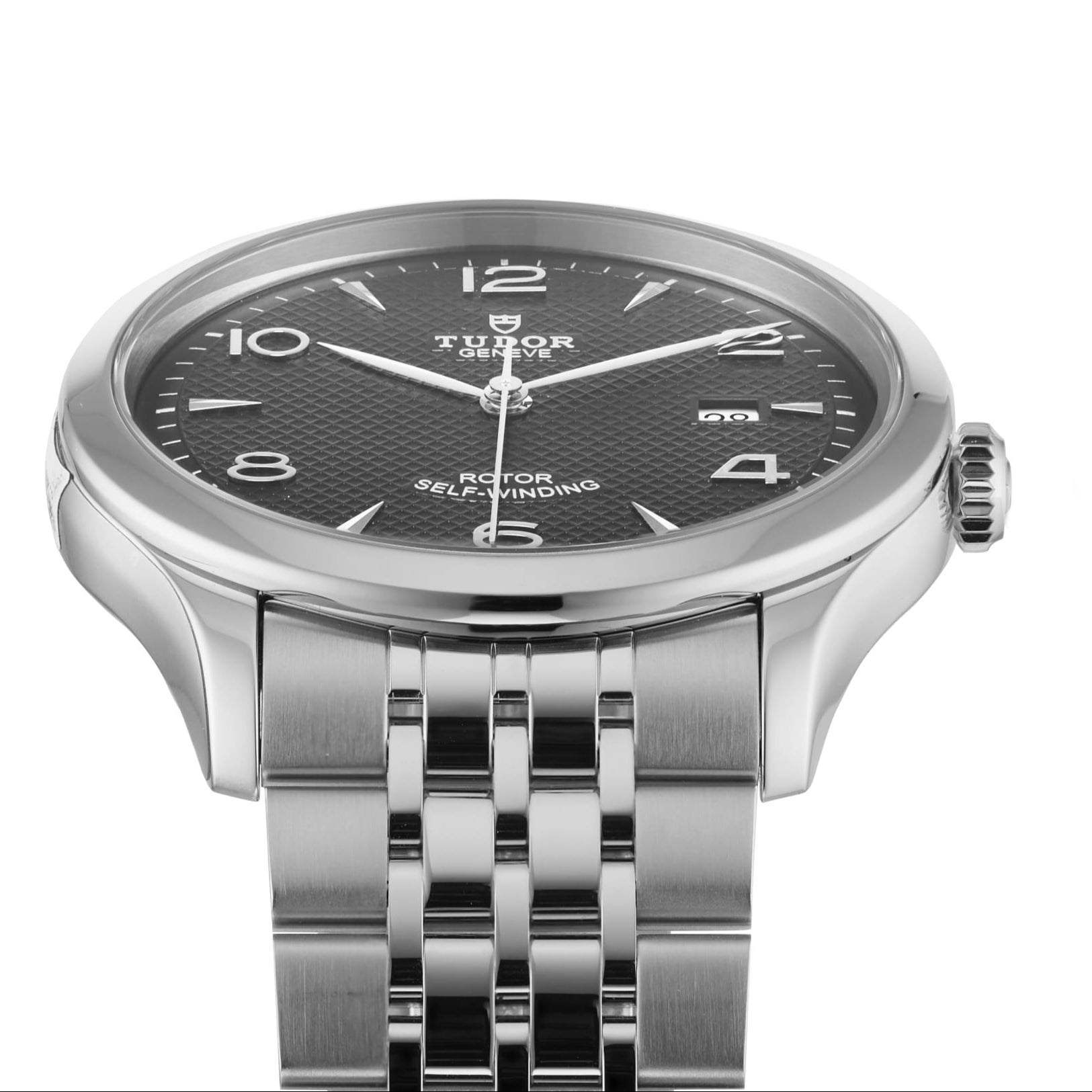  Shop Authentic Tudor 1926 Automatic Black Dial Silver Steel Strap Watch for Men - M91650-0002 - Luxxuri