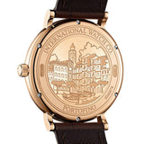  Shop Authentic IWC Portofino Automatic Grey Dial Brown Leather Strap Watch for Men - IW356511 - Luxxuri