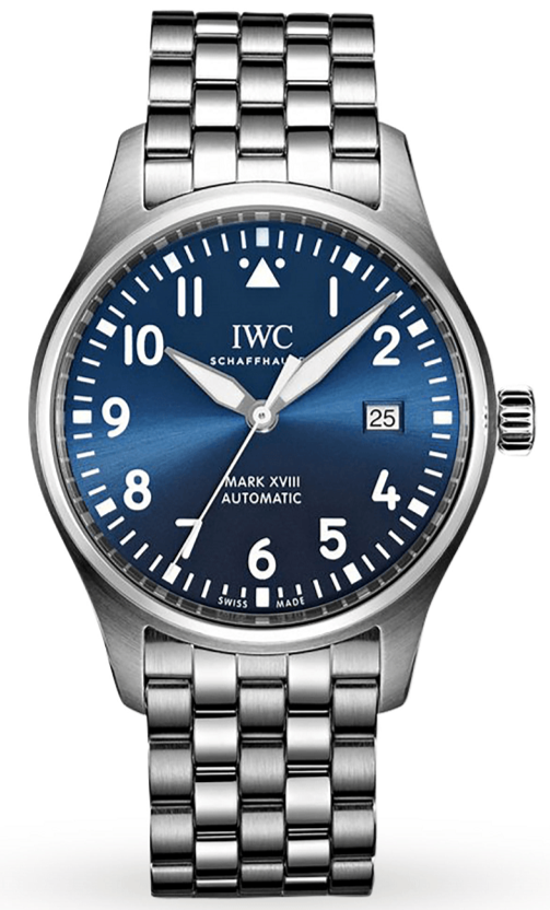  Shop Authentic IWC Le Petit Prince XVIII Edition Blue Dial Silver Steel Strap Watch for Men - IW327014 - Luxxuri