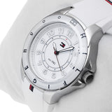  Shop Authentic Tommy Hilfiger White Dial White Rubber Strap Watch for Women - 1781271 - Luxxuri