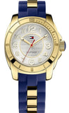  Shop Authentic Tommy Hilfiger White Dial Two Tone Steel Strap Watch for Women - 1781307 - Luxxuri