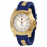  Shop Authentic Tommy Hilfiger White Dial Two Tone Steel Strap Watch for Women - 1781307 - Luxxuri