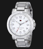  Shop Authentic Tommy Hilfiger White Dial Silver Steel Strap Watch for Women - 1781397 - Luxxuri
