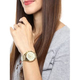  Shop Authentic Tommy Hilfiger Mia Gold Dial Gold Mesh Bracelet Watch for Women - 1781488 - Luxxuri