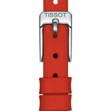  Shop Authentic Tissot Lovely Round Mother of Pearl Dial Red Leather Strap Watch for Women - T140.009.16.111.00 - Luxxuri
