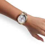  Shop Authentic Tommy Hilfiger Claudia White Dial Gold Steel Strap Watch for Women - 1781742 - Luxxuri