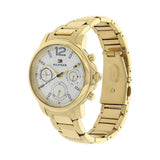  Shop Authentic Tommy Hilfiger Claudia White Dial Gold Steel Strap Watch for Women - 1781742 - Luxxuri