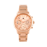  Shop Authentic Tommy Hilfiger Claudia Rose Gold Dial Rose Gold Steel Strap Watch for Women - 1781743 - Luxxuri
