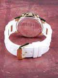  Shop Authentic Tommy Hilfiger Claudiia White Dial White Steel Strap Watch for Women - 1781745 - Luxxuri