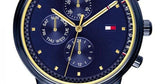 Shop Authentic Tommy Hilfiger Blake Blue Dial Blue Steel Strap Watch for Women - 1781893 - Luxxuri