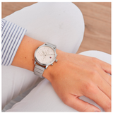  Shop Authentic Tommy Hilfiger Blake Pink Dial Silver Steel Strap Watch for Women - 1781904 - Luxxuri