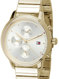  Shop Authentic Tommy Hilfiger Blake White Dial Gold Steel Strap Watch for Women - 1781905 - Luxxuri